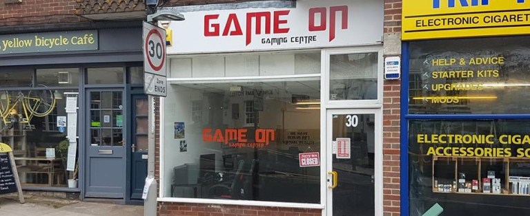 Game On Shop Front